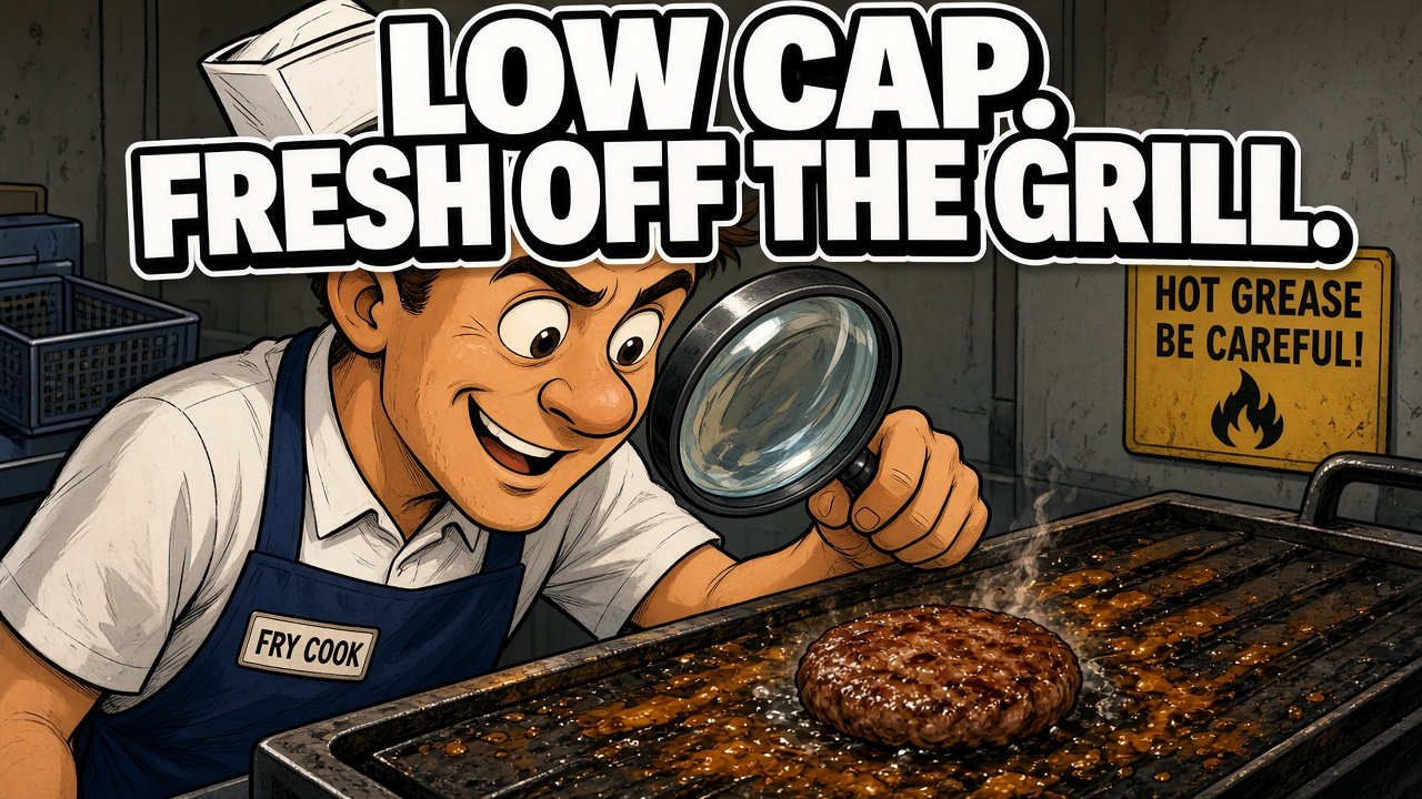 Low cap, high hats.
